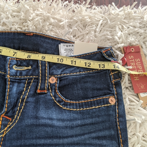 NWT True Religion Bootcut Jeans size 28 - Picture 4 of 6